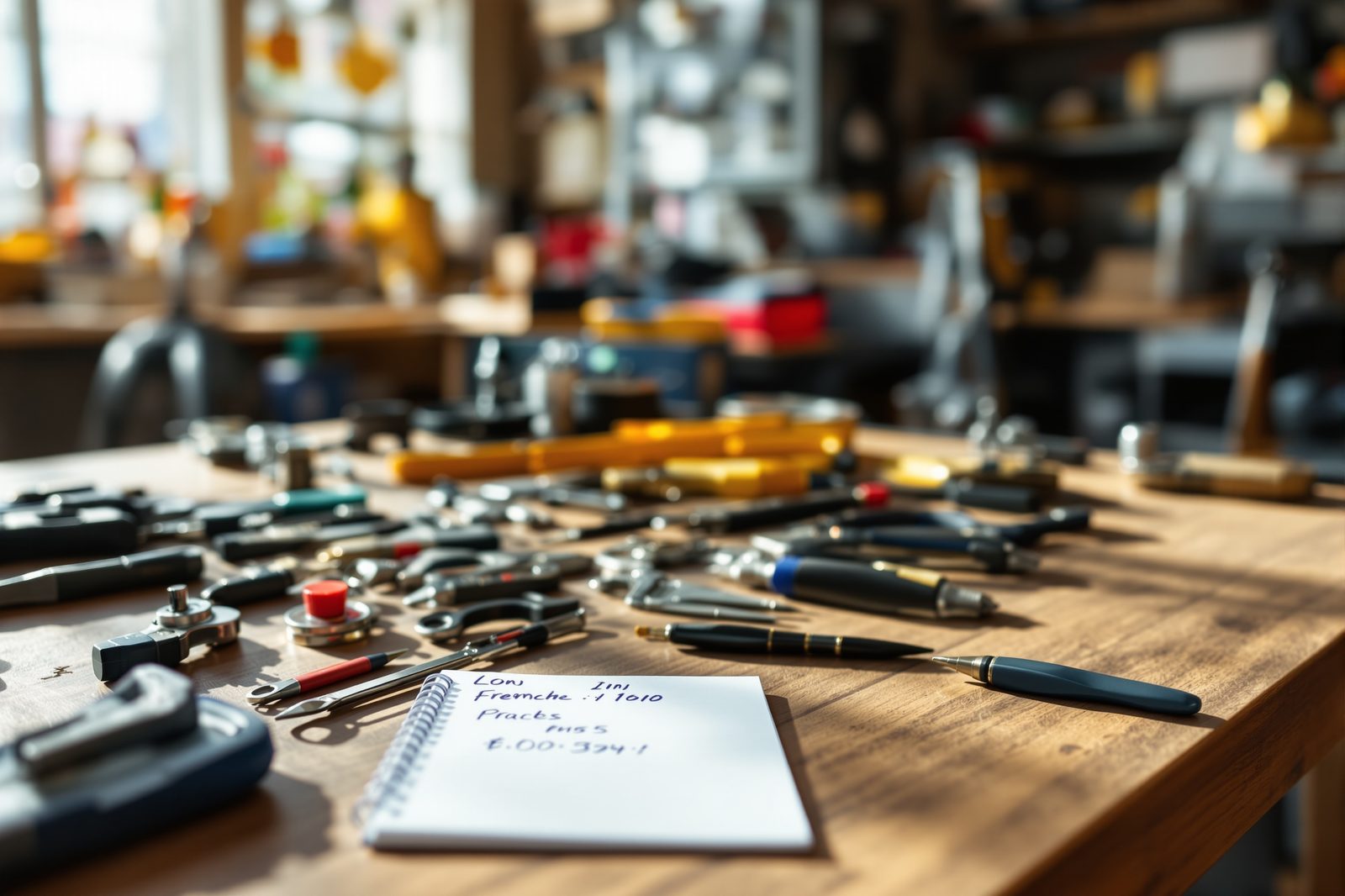 Outils de réparation et devis