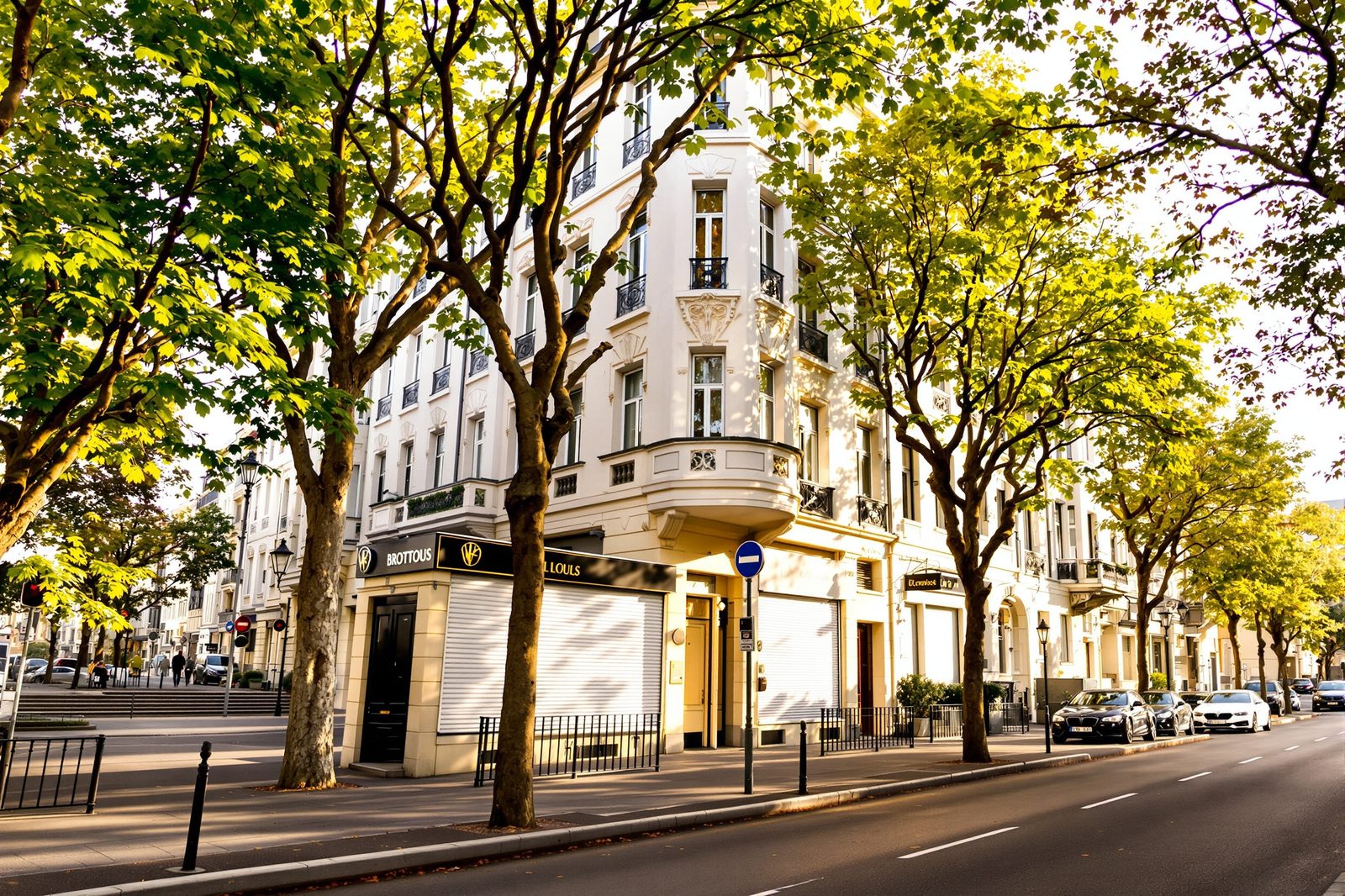 Vue de Lyon 6e - quartier des Brotteaux